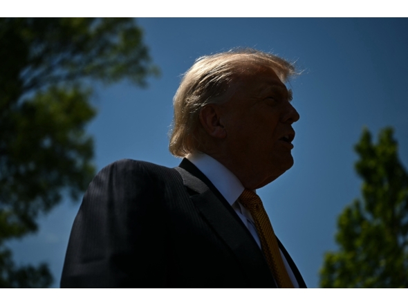 File photo of US President Donald Trump. AFP.