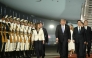 US President Donald Trump (C) is escorted by China's Vice President Han Zheng (R) upon his arrival at Beijing Capital Airport in Beijing on May 13, 2026. (Photo by Brendan Smialowski / AFP)