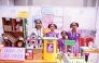 Teacher and students displaying EAA's Project-Based Learning initiative in India.