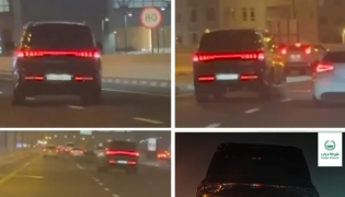 Screengrab of a video shared by the Dubai Police. 