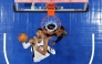 Victor Wembanyama #1 of the San Antonio Spurs goes to the basket against Ayo Dosunmu #13 of the Minnesota Timberwolves in the first quarter in Game Six of the Second Round of the NBA Western Conference Playoffs at Target Center on May 15, 2026 in Minneapolis, Minnesota. (Photo by David Berding / GETTY IMAGES NORTH AMERICA / Getty Images via AFP)