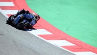 Team Gresini Racing MotoGP's Alex Marquez competes during the qualifying session at the Catalunya Moto GP Grand Prix at the Catalunya racetrack in Montmelo, near Barcelona, on May 16, 2026. (Photo by JOSE JORDAN / AFP)
