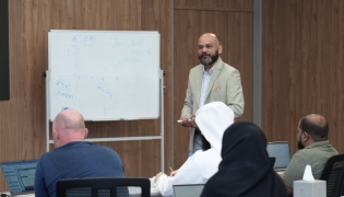 Participants during a specialised training programme.