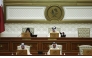 Speaker H E Hassan bin Abdullah Al Ghanim chairing a Shura Council session yesterday. 
