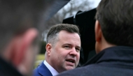 (FILES) Bill Pulte, Director of the Federal Housing Finance Agency, speaks to reporters outside the West Wing of the White House in Washington, DC. Photo by Brendan Smialowski/ AFP)