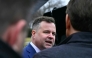 (FILES) Bill Pulte, Director of the Federal Housing Finance Agency, speaks to reporters outside the West Wing of the White House in Washington, DC. Photo by Brendan Smialowski/ AFP)