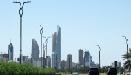 Vehicles move along a main road in Kuwait City on June 2, 2026. (Photo by Yasser al-Zayyat / AFP)