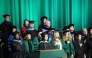  Afghan students during the graduation ceremony.