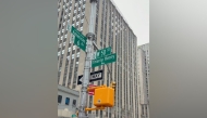Screen grab of a video shared on social media
