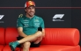 Aston Martin's Spanish driver Fernando Alonso attends a press conference at the Circuit de Catalunya on June 11, 2026 in Montmelo on the outskirts of Barcelona, ahead of the Catalonia Formula One Grand Prix. (Photo by Lluis GENE / POOL / AFP)