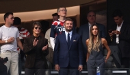 Tom Cruise, David and Victoria Beckham pictured during the FIFA World Cup 2026 Group D match between USA and Paraguay at Los Angeles Stadium on June 12, 2026 in Los Angeles, California. Stu Forster/Getty Images/AFP 