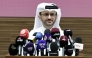 Adviser to the Prime Minister and Official Spokesperson for the Ministry of Foreign Affairs Dr. Majed bin Mohammed Al Ansari yesterday. Picture: Rajan Vadakkemuriyil / The Peninsula
