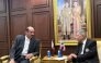 Officials from Qatar and Thailand during the meeting.