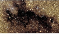 Handout images released on June 23, 2026 by the European Space Agency and taken on March 23, 2025 for a period of 26 hours by the Euclid's optical camera VIS to which the colours were added using observations captured in the summer of 2025 with the Canada-France-Hawaii Telescope's MegaCam camera (CFHT-Megacam) in Hawaii shows our Milky Way galaxy's centre. Photos by Handout / EUROPEAN SPACE AGENCY / AFP