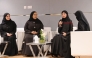 Panellists during a discussion. 