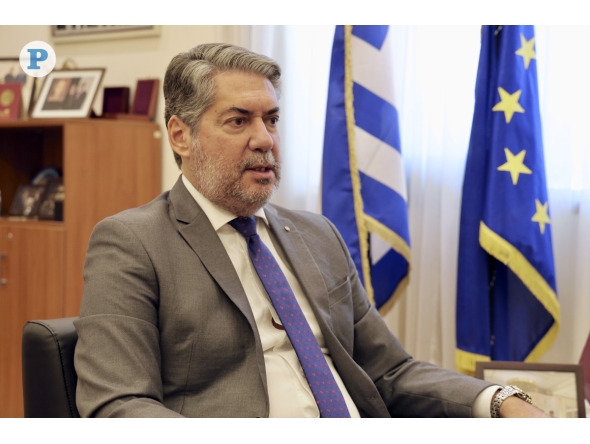 Ambassador of the Hellenic Republic to Qatar H E Christos Capodistrias during an exclusive interview. Pictures by Hana Ramadan / The Peninsula 