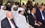 Undersecretary of the Ministry of Justice and the National Committee for International Humanitarian Law Chairman H E Saeed bin Abdullah Al Suwaidi with Committee’s delegation at the event.
