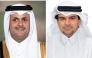 Sheikh Abdullah bin Thani bin Abdullah al-Thani, Vice Chairman and Managing Director of QIIB and QIIB Chief Executive Officer, Dr. Abdulbasit Ahmed al-Shaibei 