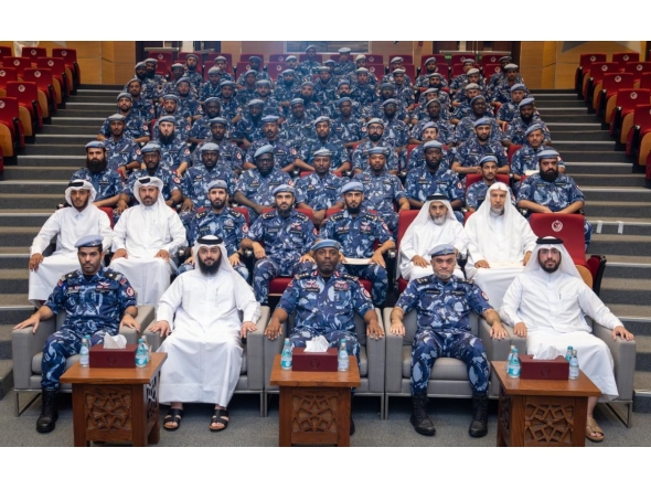 Officials and participants during the ceremony.