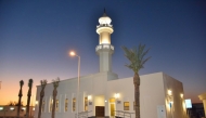 A view of Fahad bin Faleh Al Shahwani Mosque. 