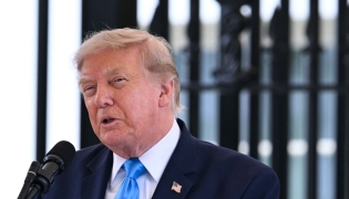 US President Donald Trump speaks during an event at the White House in Washington, DC, on July 30, 2026. (Photo by Brendan Smialowski / AFP)