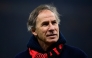 (Files) AC Milan's Honorary Vice President and former Italian player Franco Baresi looks on during the Italian Serie A football match between AC Milan and Genoa at the San Siro Stadium in Milan, on December 15, 2024. (Photo by Piero Cruciatti / AFP)
