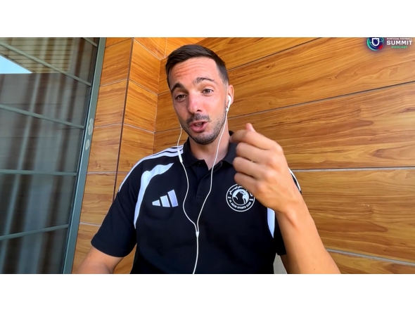 Pablo Sarabia during the podcast