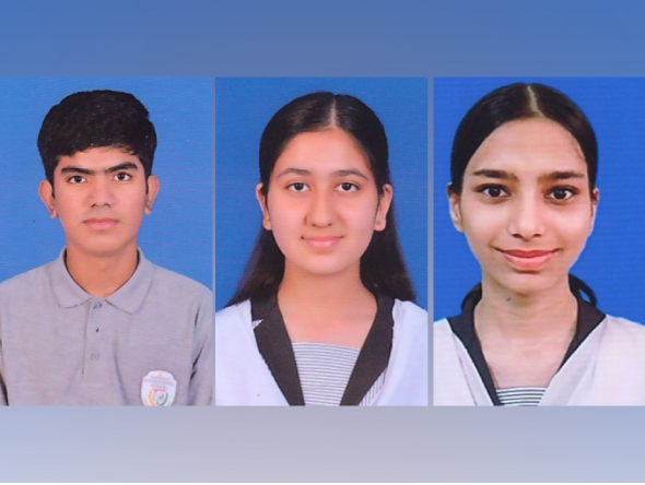 From left: Arzanish Ahmad, Maryam Ali, and Farria Javaid