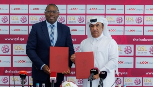 QSL Sales and Marketing Director Nasser Laram Salmeen and The Look Company Sales and Marketing Director Osita Nwandu signed the agreement.