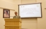 Ambassador of Pakistan to Qatar H E Muhammad Aamer speaking to the audience during the event. 