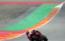 Team Ducati Lenovo Team's Marc Marquez competes in the MotoGP race during the Aragon MotoGP Grand Prix at the Motorland circuit in Alcaniz, northeastern Spain, on August 30, 2026. (Photo by JOSE JORDAN / AFP)