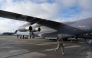 Two Chinese Y-20 transport planes carrying 50 tonnes of emergency relief supplies and four tunnel rescue experts arrive at Tribhuvan International Airport in Kathmandu, Nepal, on August 30, 2026. Photo by CNS / AFP
