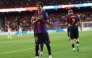 Barcelona's Spanish forward #10 Lamine Yamal celebrates scoring his team's fifth goal during the Spanish league football match between FC Barcelona and Rayo Vallecano de Madrid at Camp Nou Stadium in Barcelona on August 31, 2026. (Photo by Lluis GENE / AFP)
