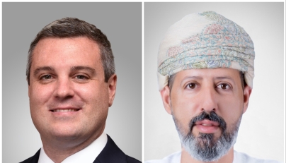 Matthew Kearns (left) and Haitham Al Rawahi.