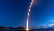 This handout photo released on September 6, 2026 by the German Isar Aerospace company shows the launch of a rocket into orbit from Andoya in Norway on September 5, 2026. (Photo by Handout / Isar Aerospace / AFP)