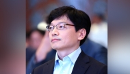 This undated picture released by Yonhap news agency in Seoul on September 9, 2026 shows Kwon Hyuk-bin, the founder and current Chief Visionary Officer (CVO) of the South Korean game company Smilegate. (Photo by YONHAP / AFP) 