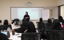 Kindergarten educational staff attend a training workshop. 