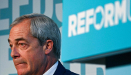 Reform UK leader Nigel Farage at a party press conference in London. File photo. AFP.
