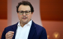 (Files) Dario Amodei, co-founder and CEO of Anthropic takes part in a debate at the Vivatech technology start-ups and innovation fair, at the Porte de Versailles exhibition center in Paris, on May 22, 2024. (Photo by Julien De Rosa / AFP)