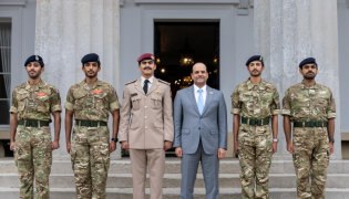 Deputy Prime Minister and Minister of State for Defense Affairs visits the Royal Military Academy Sandhurst