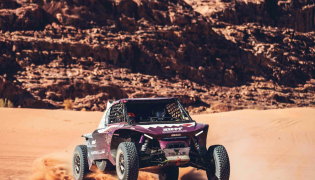 Qatar’s Abdulaziz Al-Kuwari in FIA World Baja Cup action.
