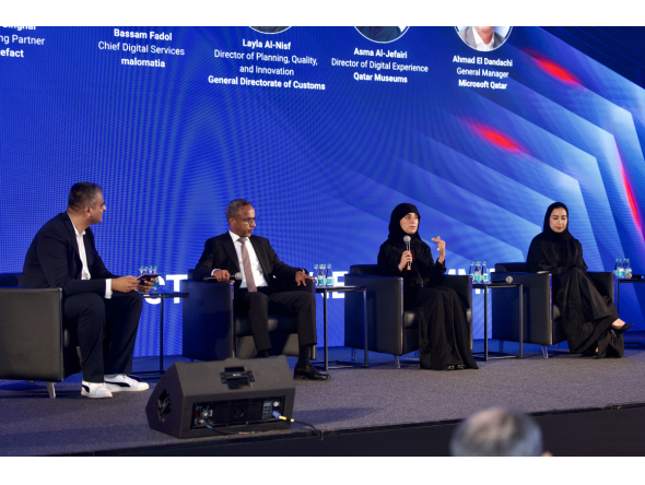 Panellists during the discussion.
