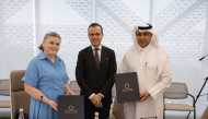 The MoU was signed by Executive Director of the Middle East Council on Global Affairs Dr. Khalid Al Jaber and Director of the French Institute in Qatar Dr. Chrystelle Schaegis, in the presence of  French Ambassador to Qatar H E Arnaud Pescheux.
