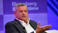 Co-CEO of Netflix Ted Sarandos speaks during the Bloomberg Screentime 2026 conference in Los Angeles, on September 30, 2026. (Photo by Patrick T. Fallon / AFP)