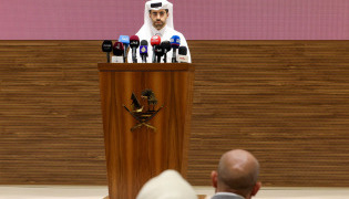 Director of the Department of Media and Communication at the Ministry of Foreign Affairs Ibrahim bin Sultan Al Hashmi in Foreign Ministry’s weekly media briefing.