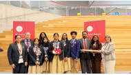 Podar Pearl representatives and students during the Round Square International Conference 2026. 