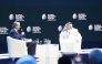 Deputy Prime Minister and Minister of State for Defence Affairs H E Sheikh Saoud bin Abdulrahman bin Hassan bin Ali Al Thani speaking at the Global Security Forum yesterday