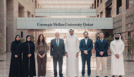 Members of the new Alumni Association Board at Carnegie Mellon University in Qatar. 
