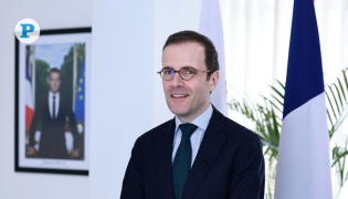 Ambassador of France to Qatar, H E Arnaud Pescheux. Pic: Rajan Vadakkemuriyil / The Peninsula 