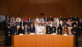 Senior healthcare leaders and residency programme directors with other officials during the event.